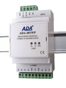 64-Kanałowy Moduł Czujników Temperatury 1-WIRE z Magistralą RS485-MODBUS